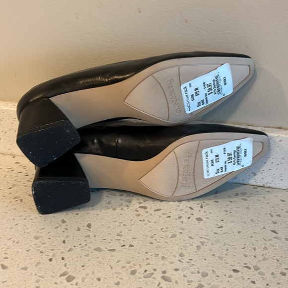 Franco Sarto Black Block Heels - Picture 6 of 7